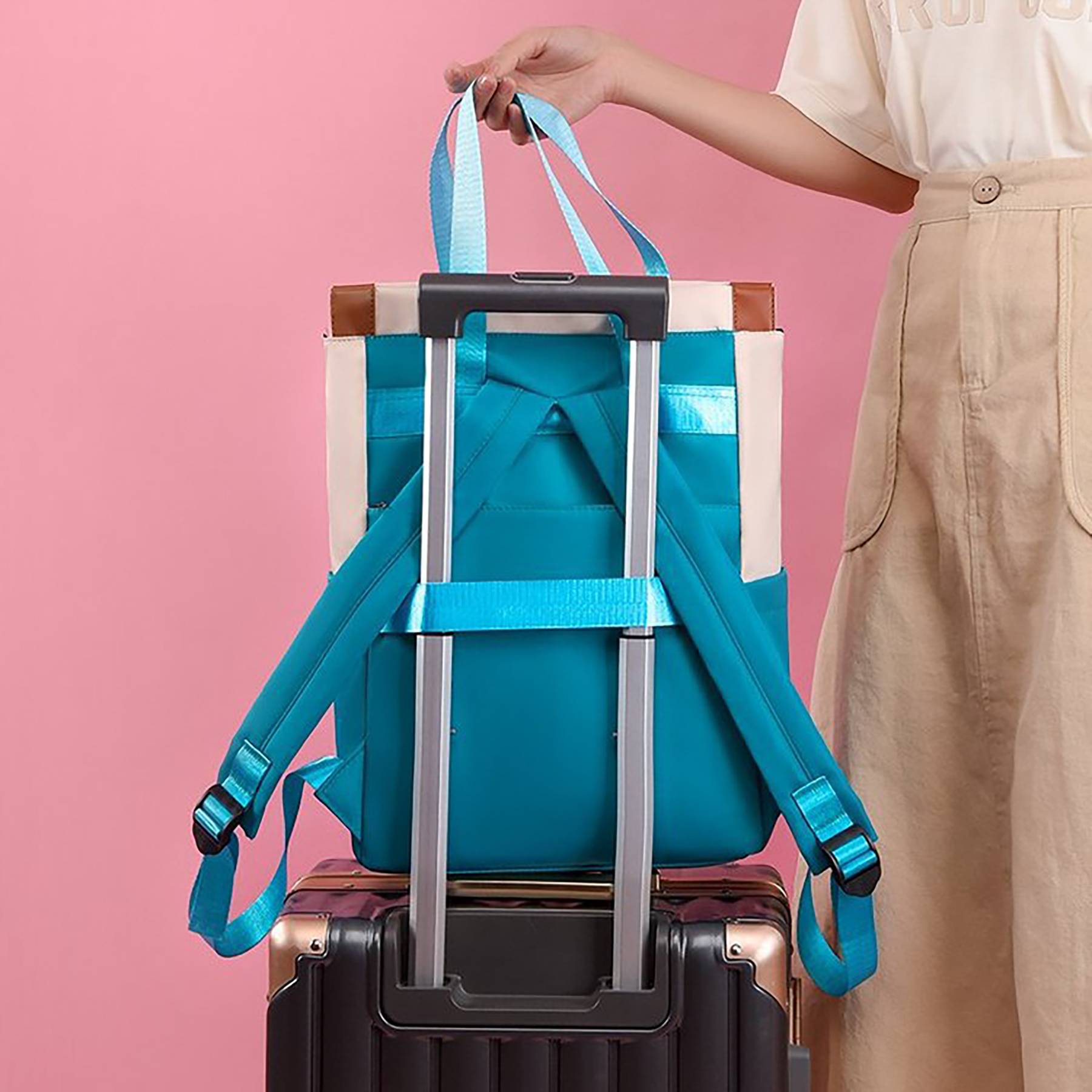 Nylon Leisure Bags Female Travel Backpack 2