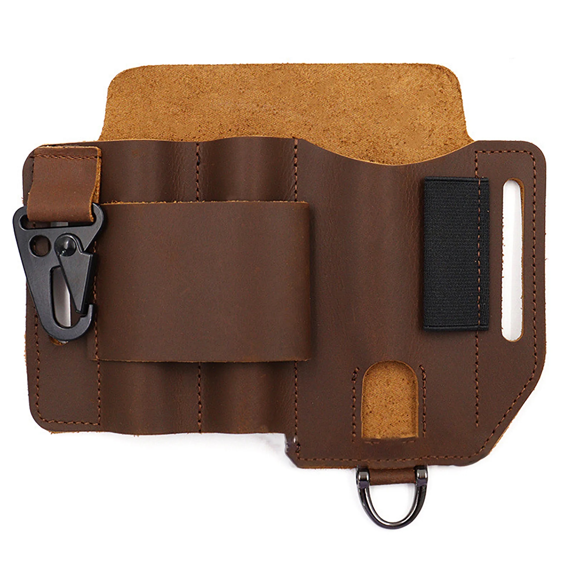 Outdoor Leather Tool Pouch Compact and Strong Build 3