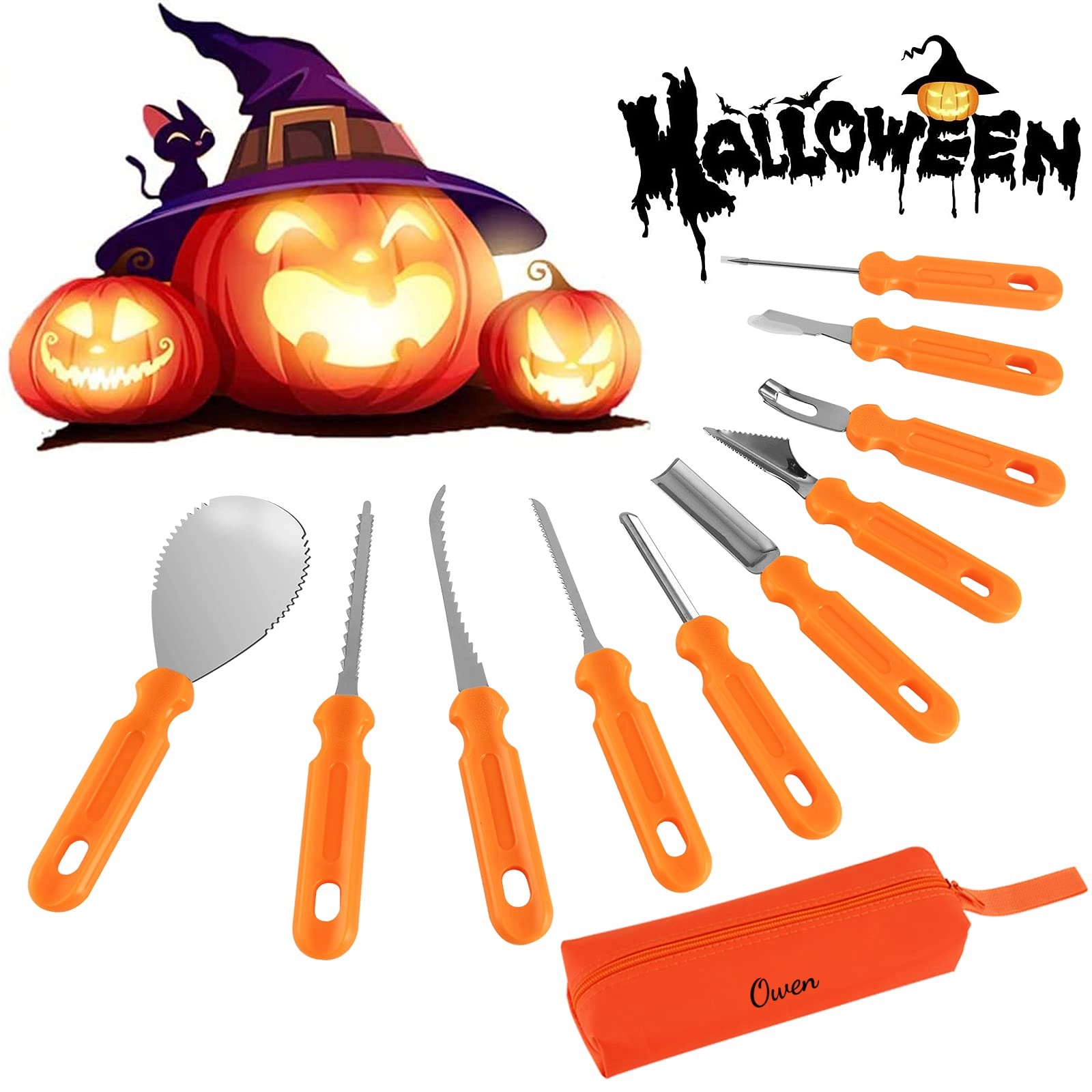 Halloween Pumpkin Carving Tool Kit 2