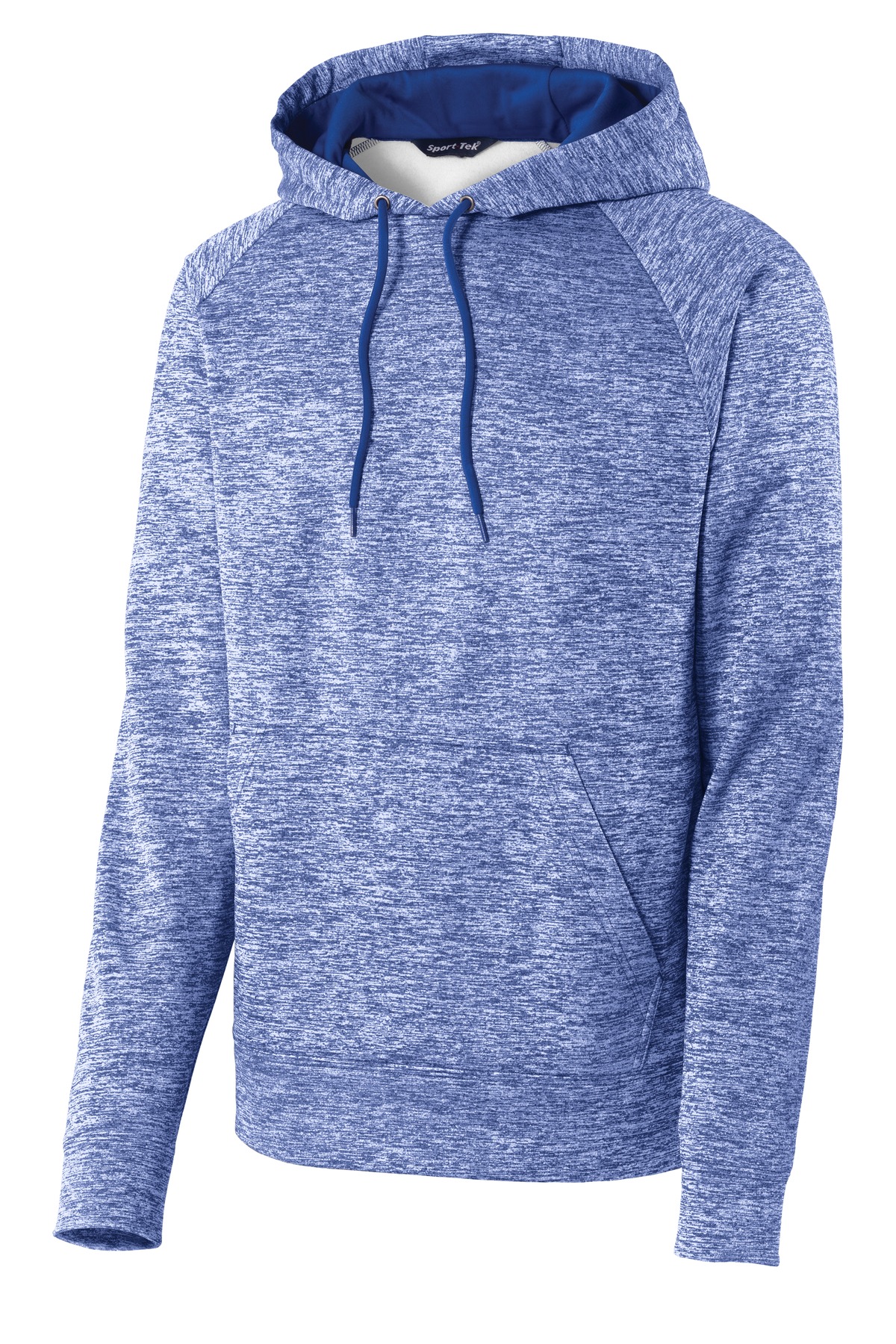 Sport-Tek PosiCharge Electric Heather Fleece Hooded Pullover. ST225, custom hoodie or sweatshirt with logo imprint 7