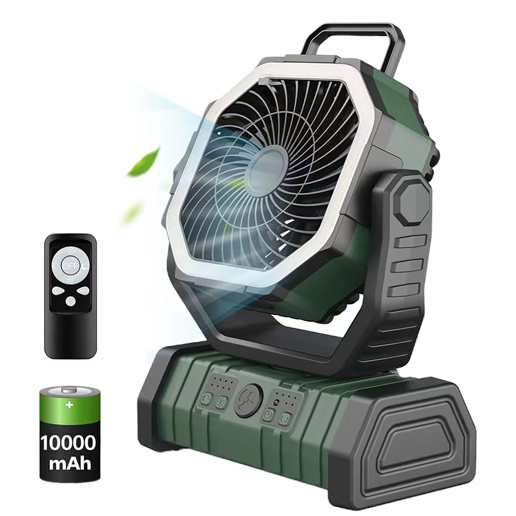 Rechargeable Led Camping Fan 2