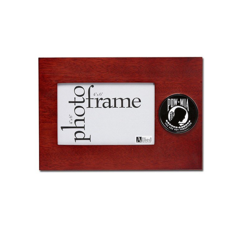 POW MIA Medallion 4-Inch by 6-Inch Desktop Picture Frame 2