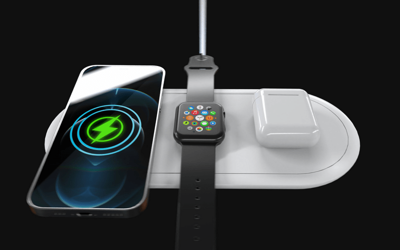 Paragon Imported Trio 15W Wireless Charger 22