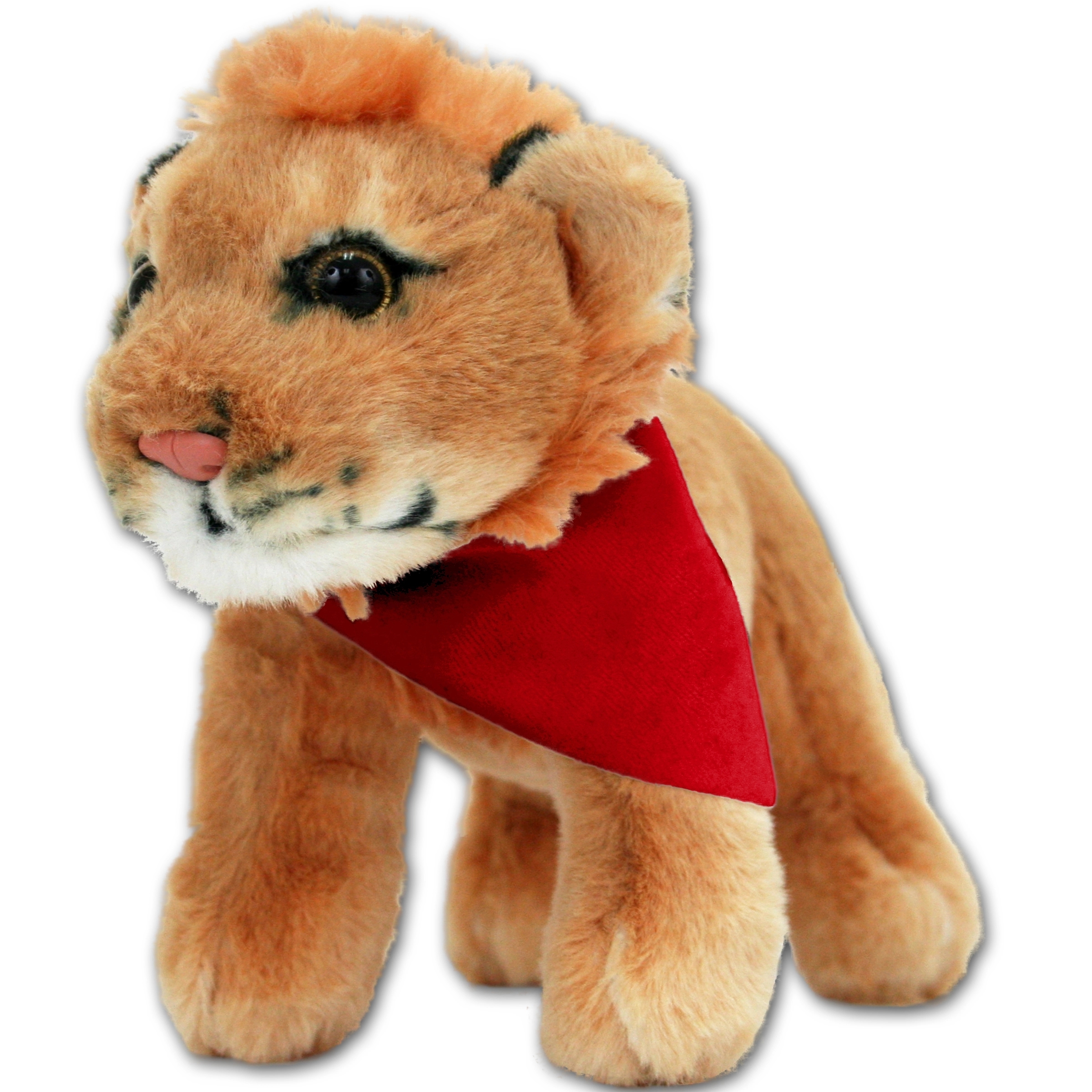 8" Jungle Animals Standing Lion 9