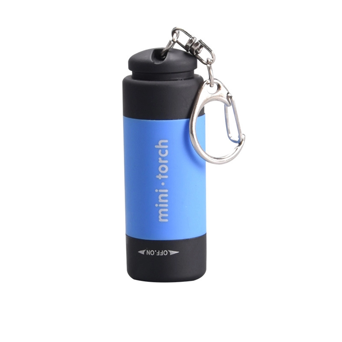 Mini Keychain Flashlight USB Torch Rechargeable 4