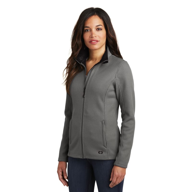 OGIO Women's Grit Fleece Jacket. 8