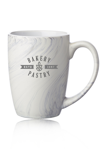 10 oz. Marble Glaze Ceramic Mugs 2