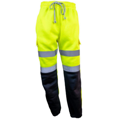 VISIPRO Reflective Colorblock Safety Jogger Sweatpants - 280G Fleece - ANSI 107-2020 Class 3 6