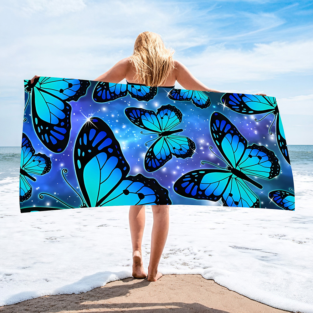 Traveler's Microfiber Terry Beach Towel 4