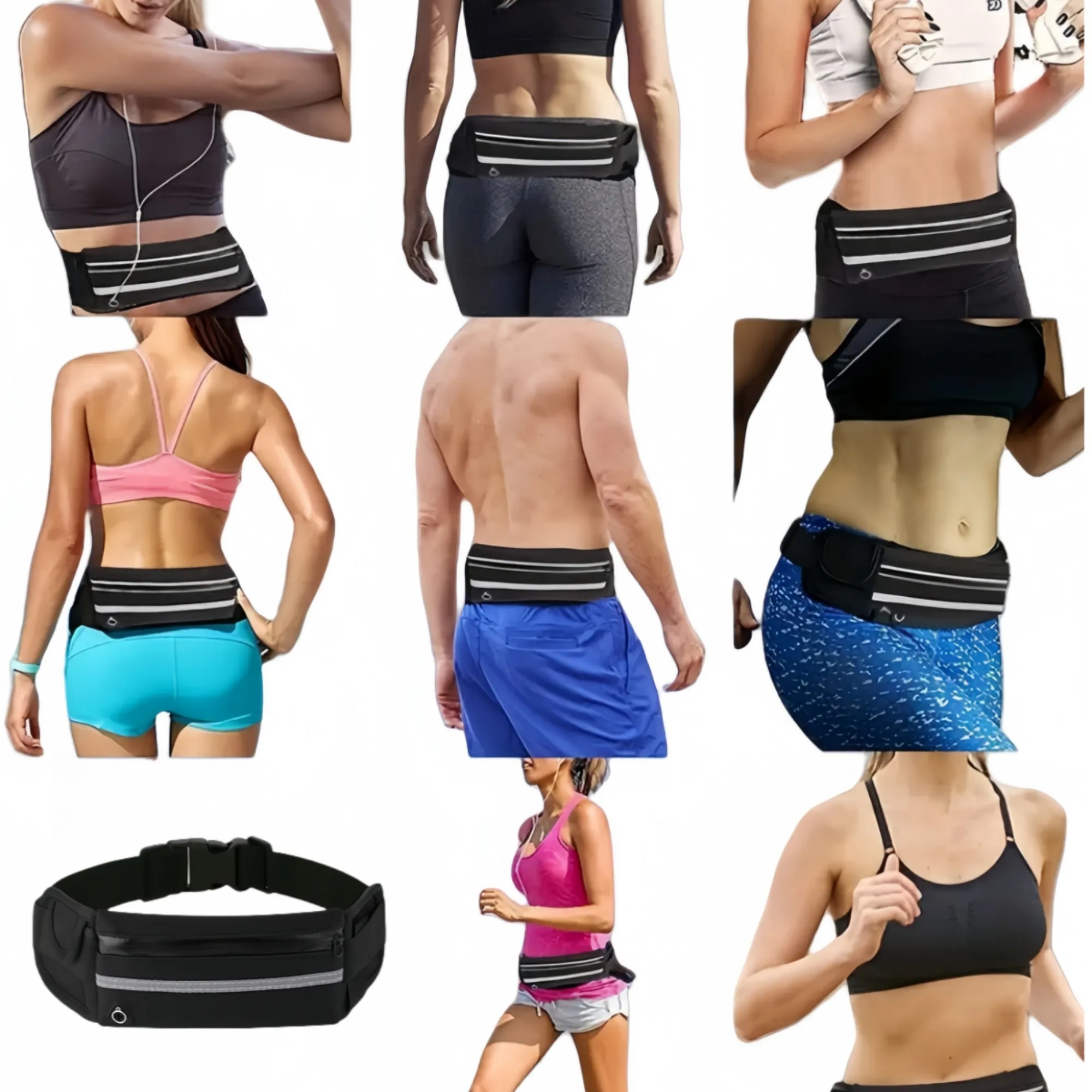 MOQ50 Waterproof Running Waist Bag 10