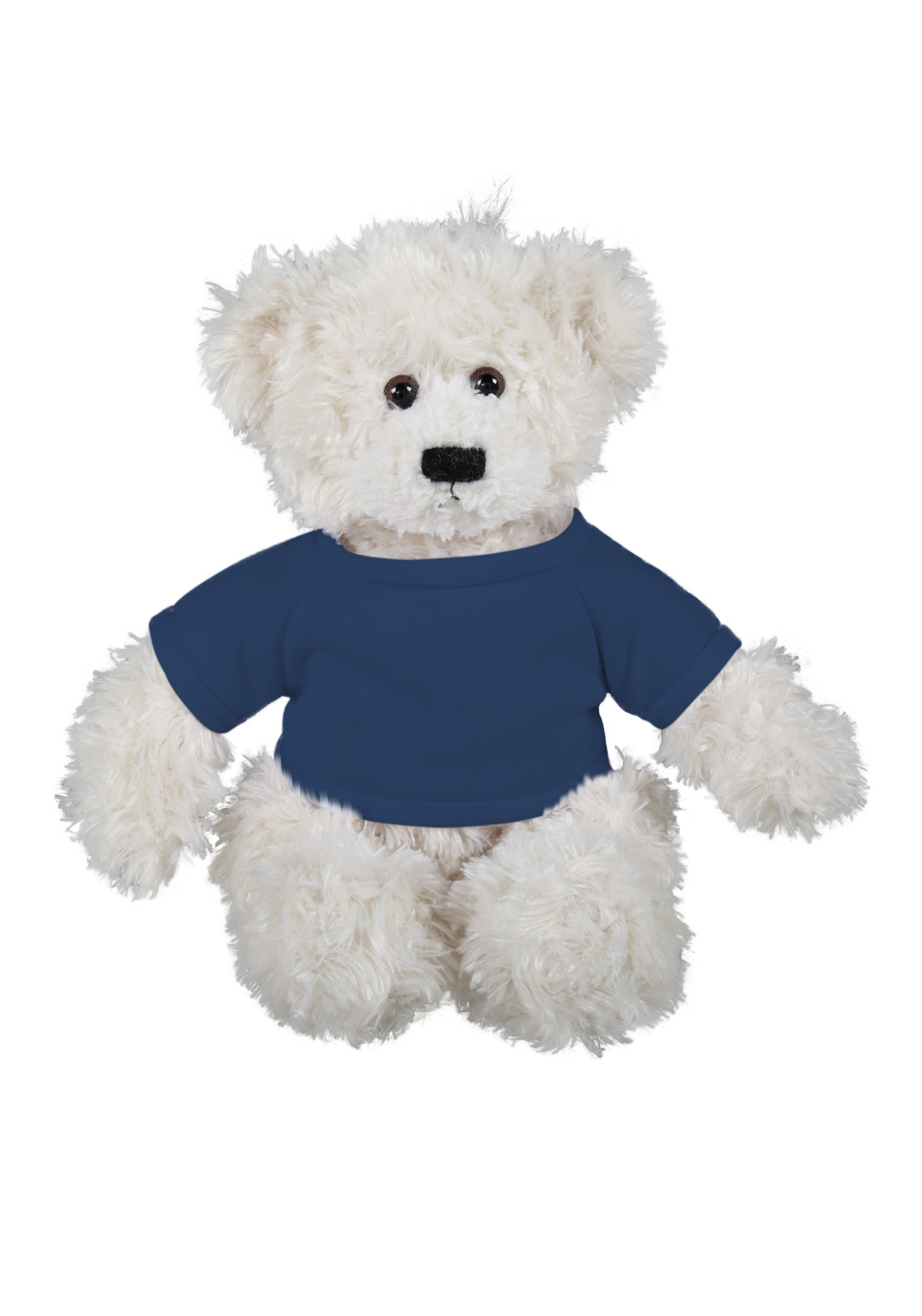 soft plush Cream Brandon Bear with t-shirt 12