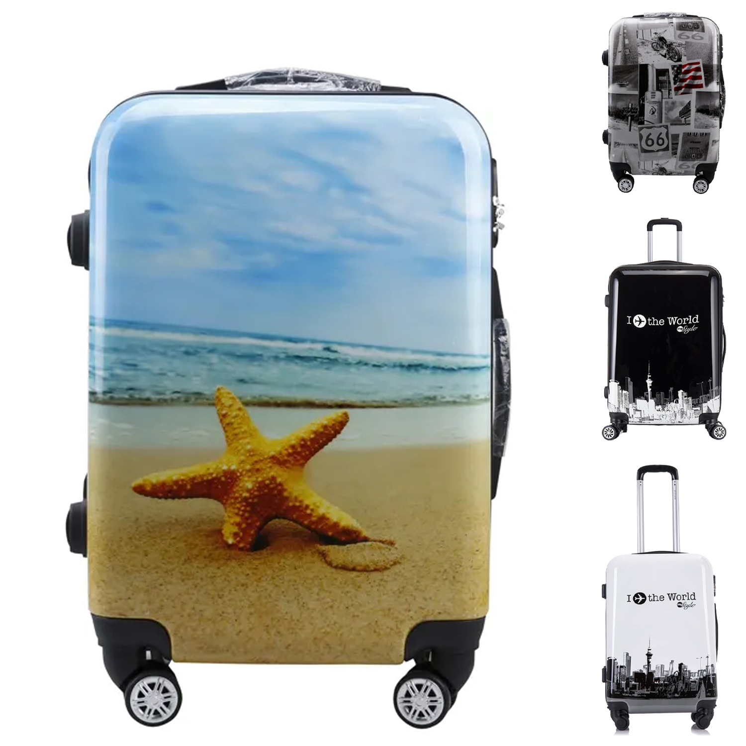 Full Color Printed Custom Luggage 5