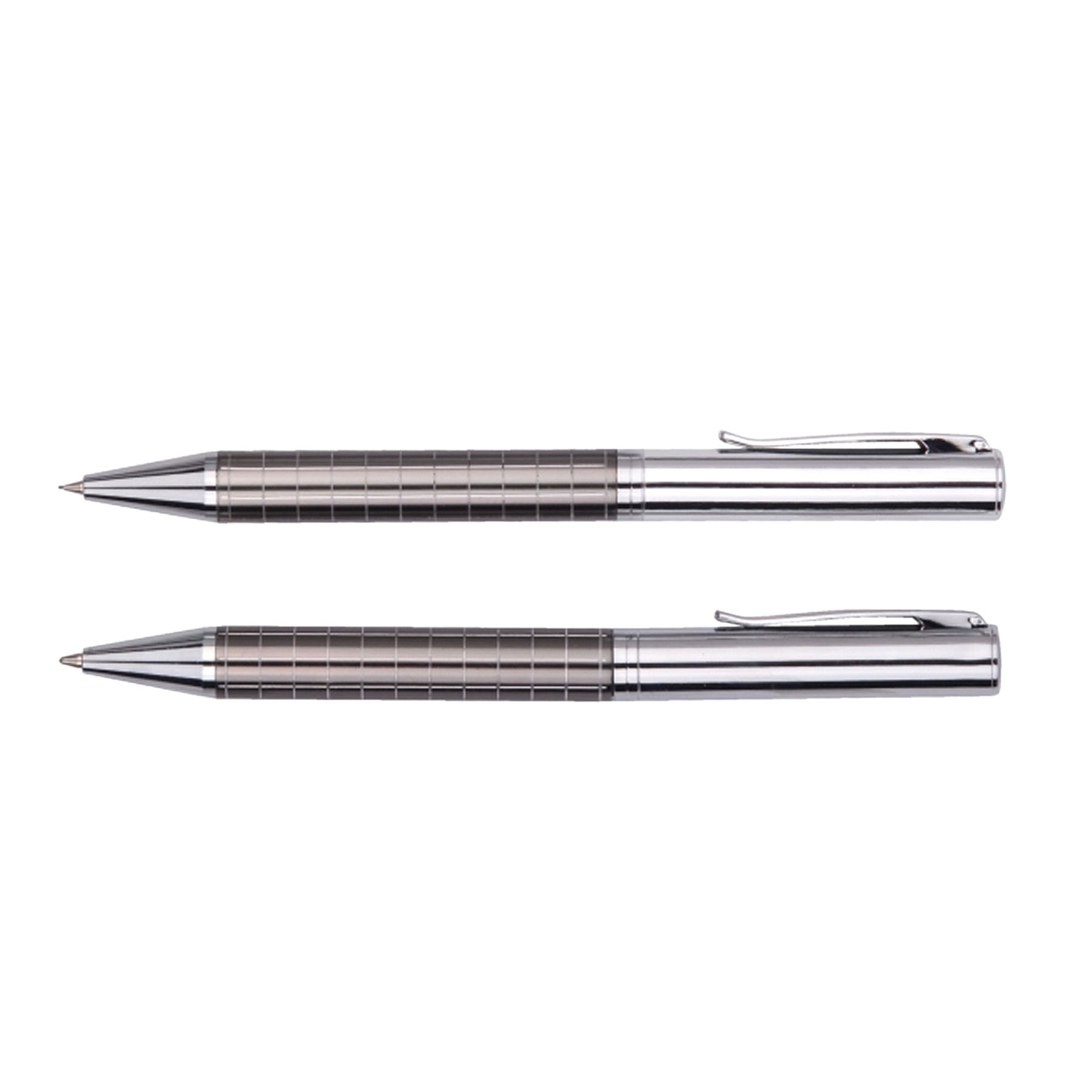 Heavy Metal Barrel Pen & Pencil Gift Set 10
