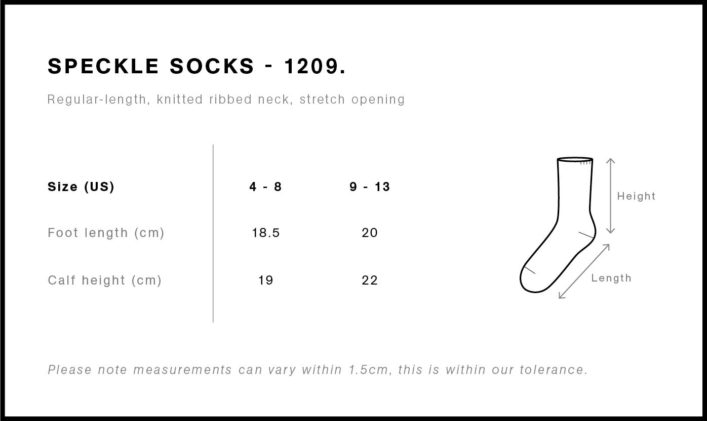 Speckle Socks (2 Pairs) | 1209 5
