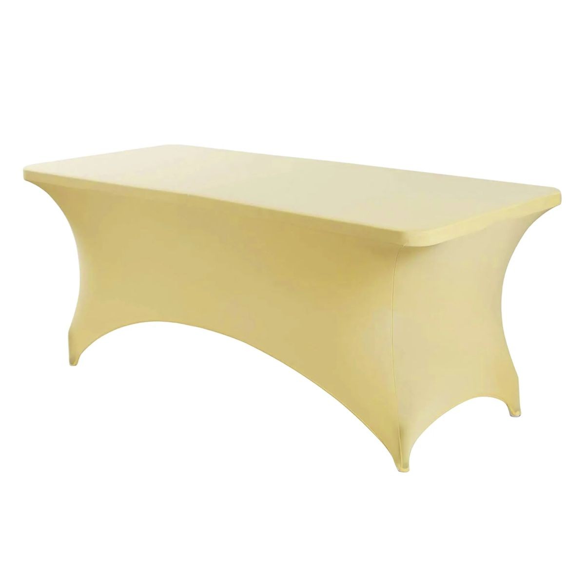 Fitted Polyester Tablecloth for Standard 6 Foot Tables 14