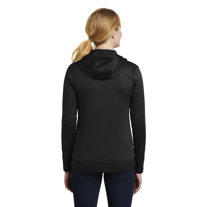Nike Ladies Therma-FIT Full-Zip Fleece Hoodie., custom hoodie or sweatshirt with logo imprint 4