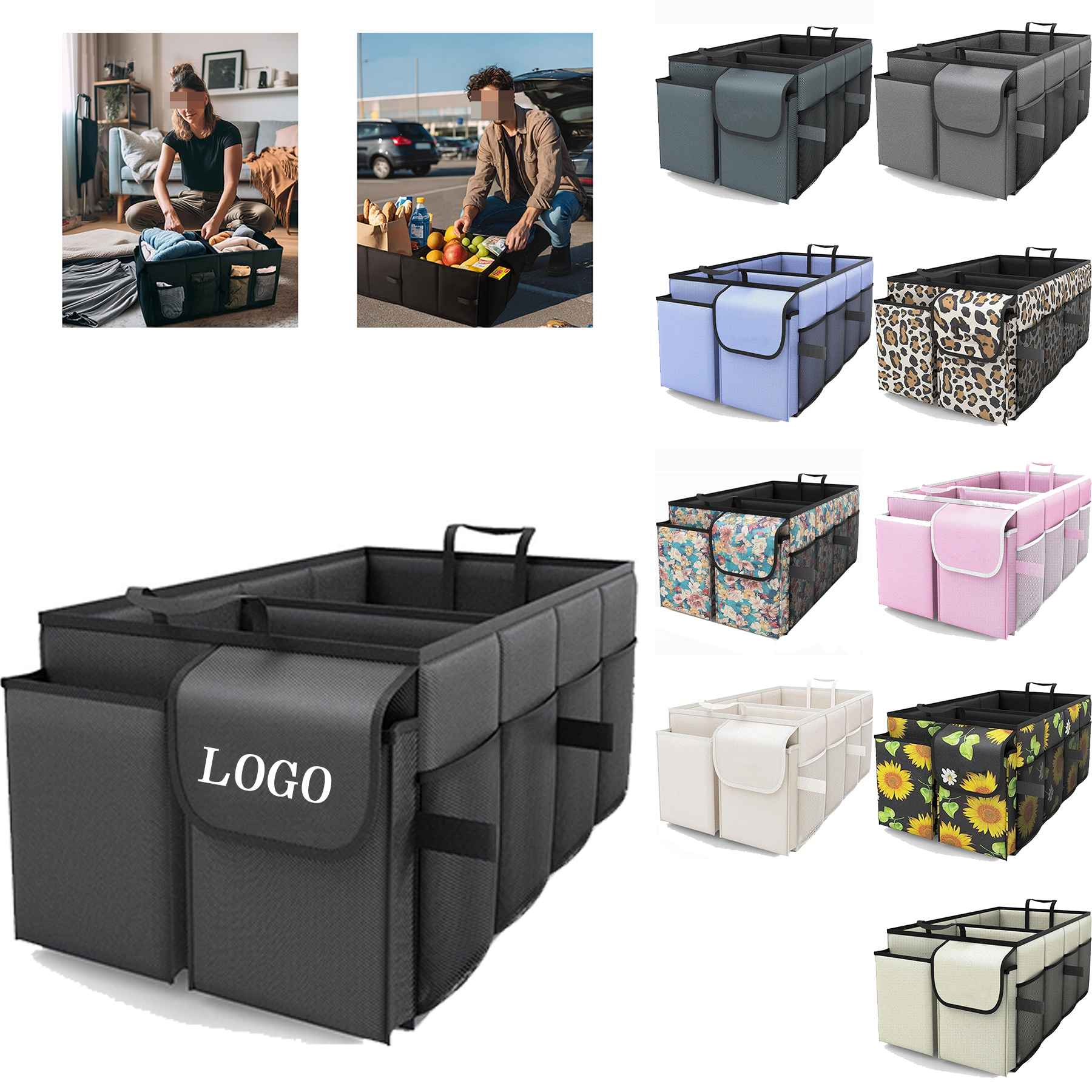 Foldable Car Trunk Organizer 8