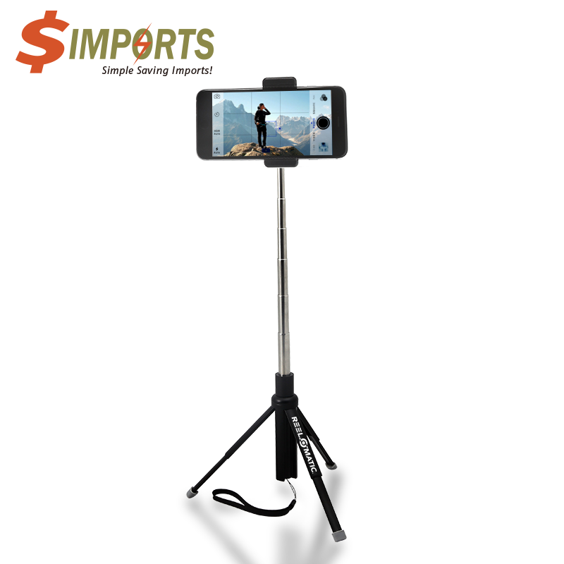 Dual Tripod Selfie Stick - Simports 8