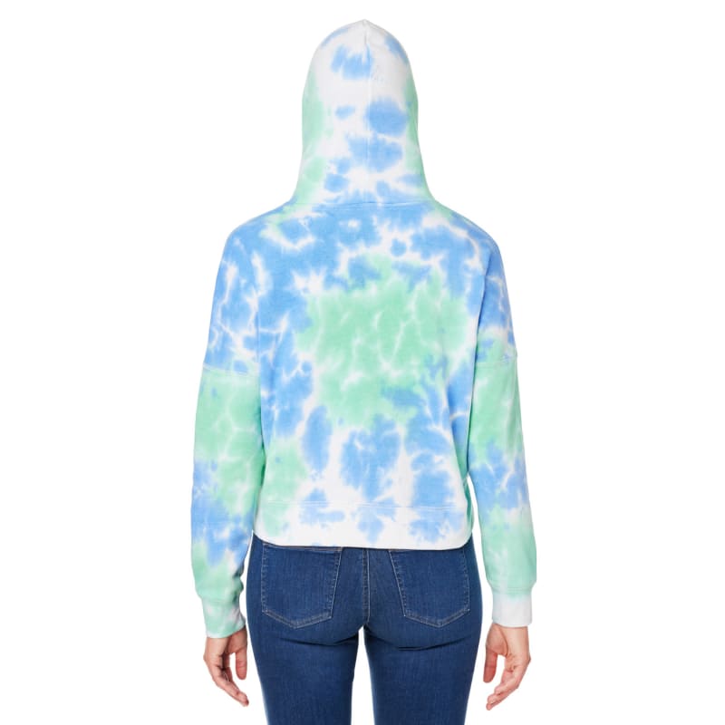 J America Ladies' Triblend Cropped Hooded Sweatshirt, custom hoodie or sweatshirt with logo imprint 11
