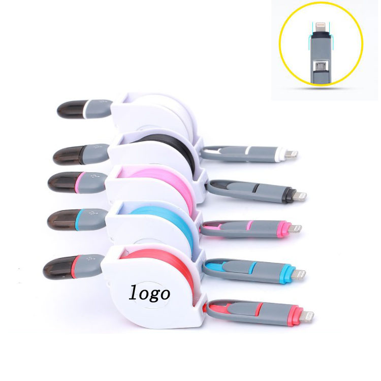 Telescopic Two - In - One Data Cable