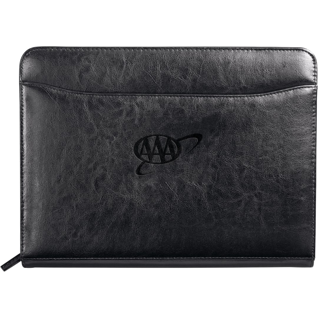 FSC® Mix Renaissance Zippered Padfolio 17