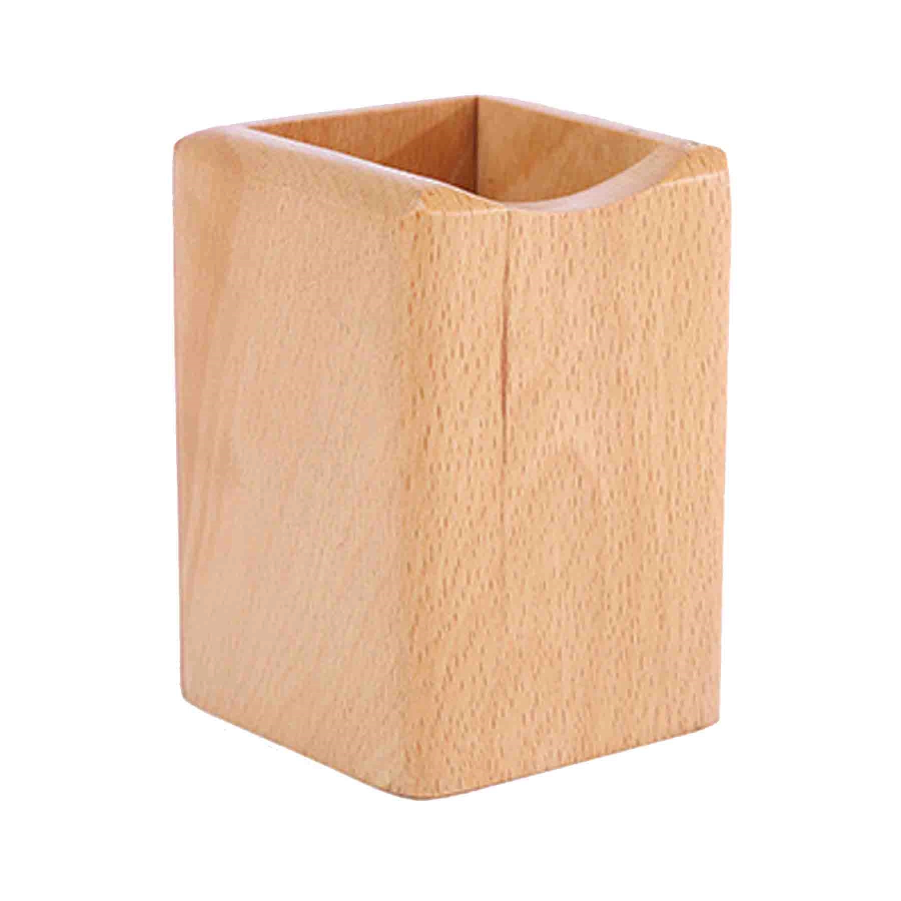 Wooden Pen Holder For Desk Pencil Organizers 3