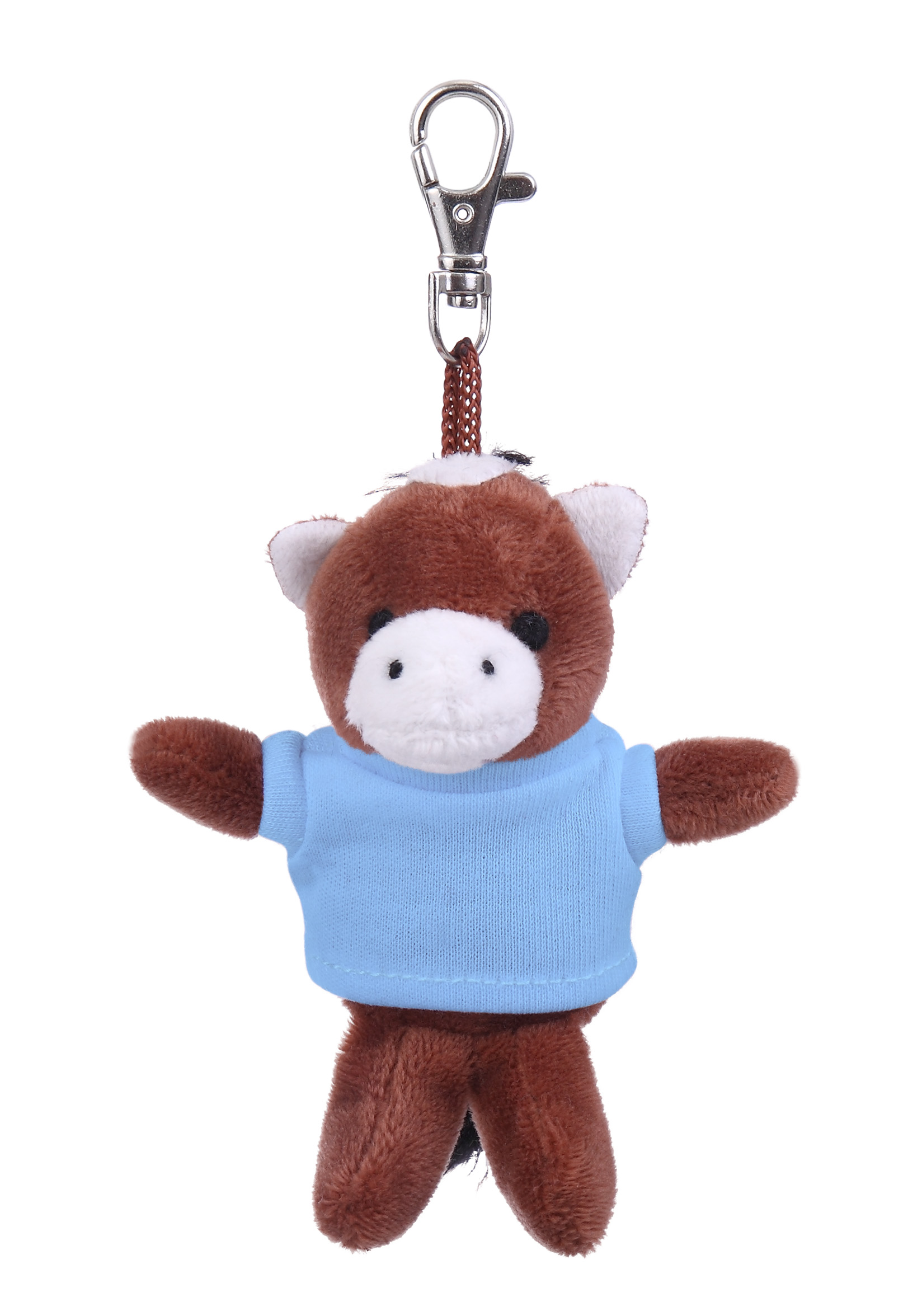 Soft Plush Horse Keychain with Tee