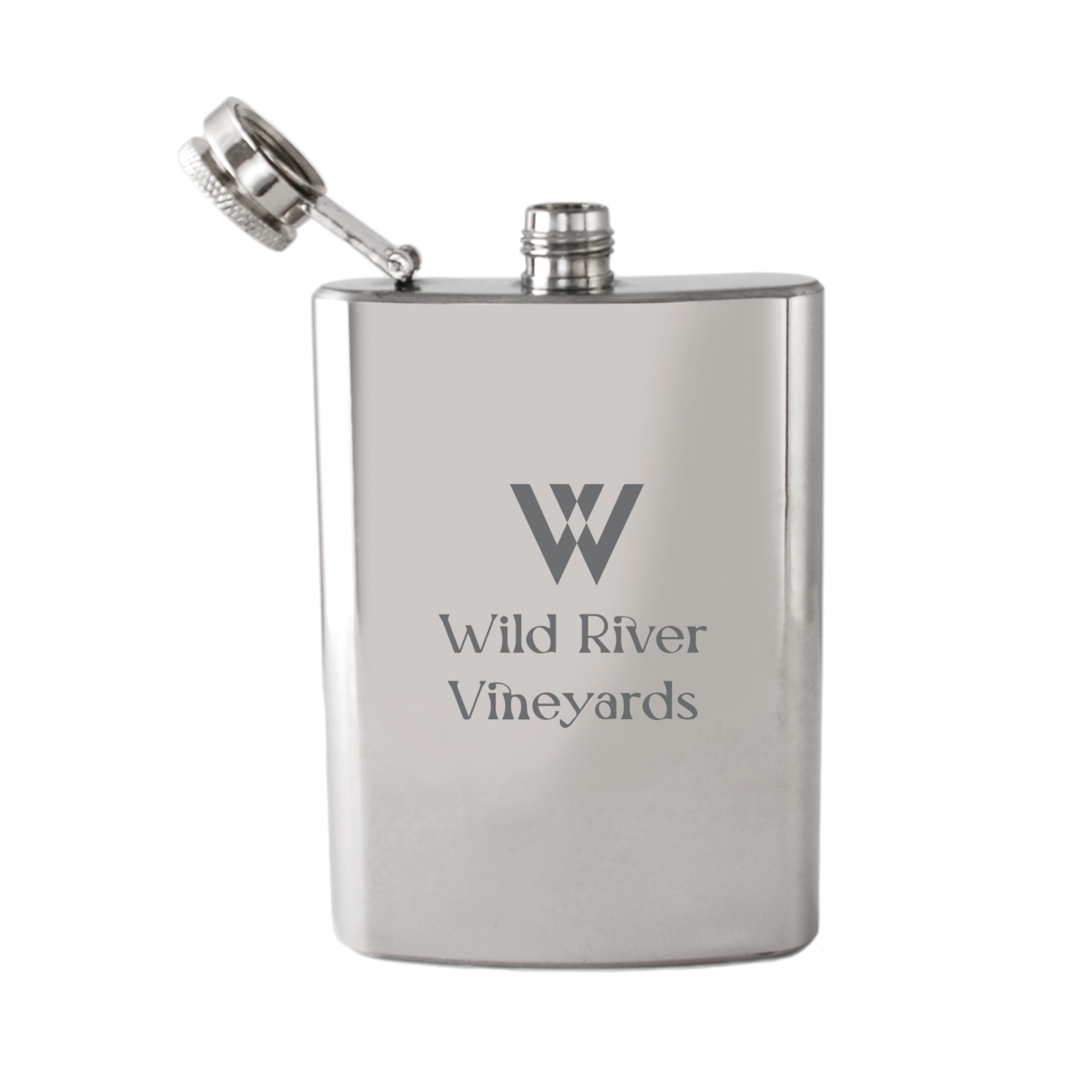 True® TrueFlask™: 4 oz Stainless Steel Flask 6