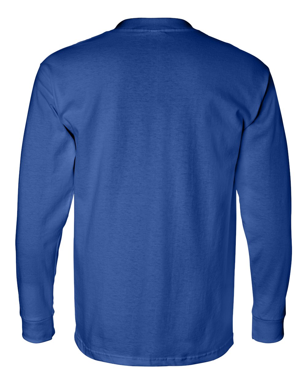 Unisex USA-Made Long Sleeve Pocket T-Shirt - 8100 12