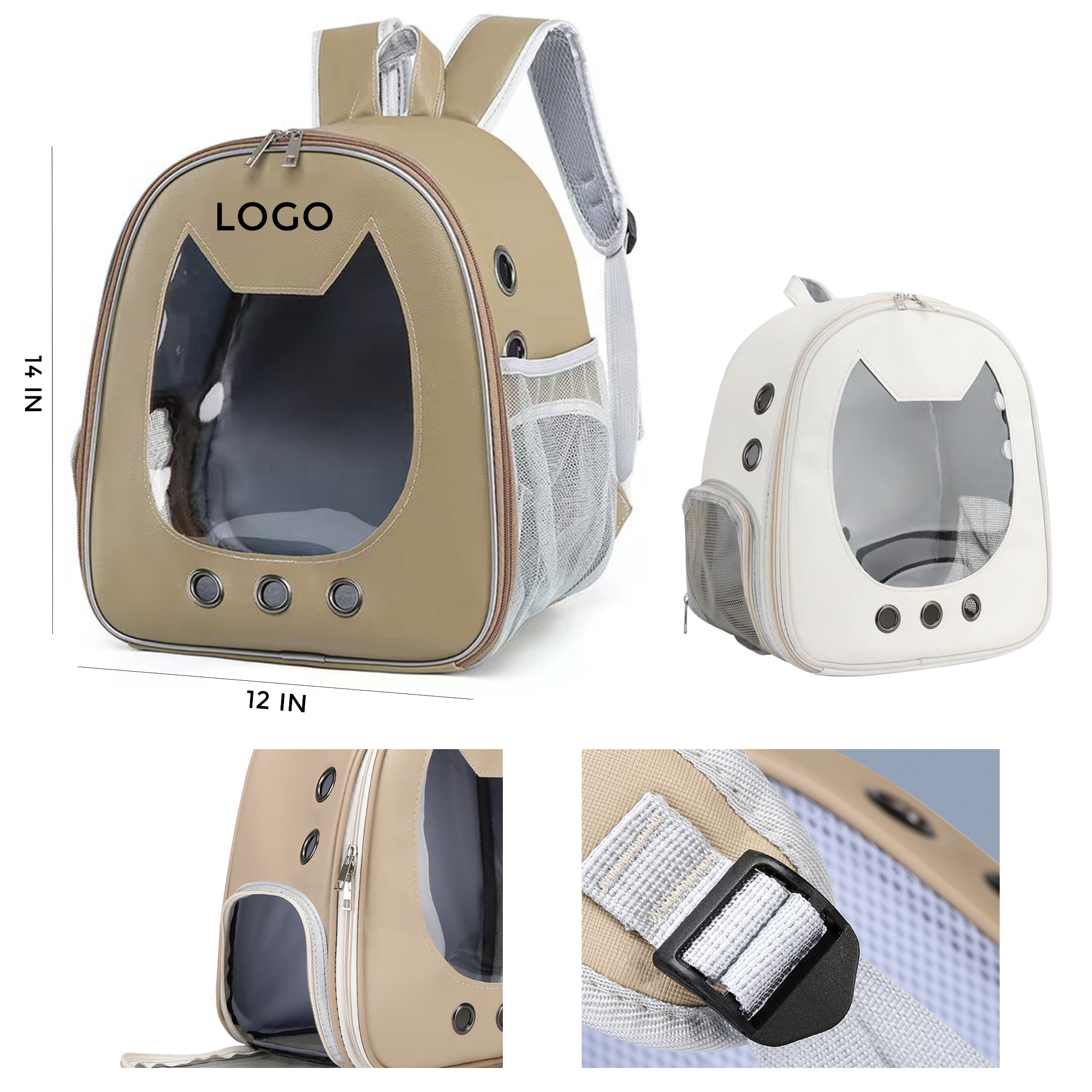 MOQ 10 PCS Durable Breathable Shoulder Cat Bag 2