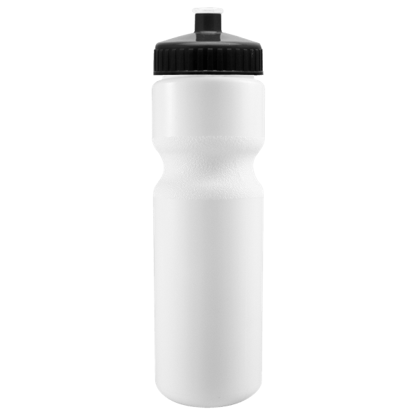 Cyclo-Cross 28oz Bike Bottle - White w/Push-Pull Lid 51