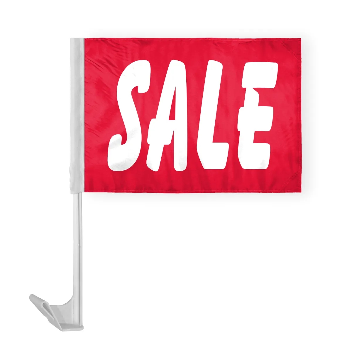 12" x 16" Advertising Car Flag - wPoly 26