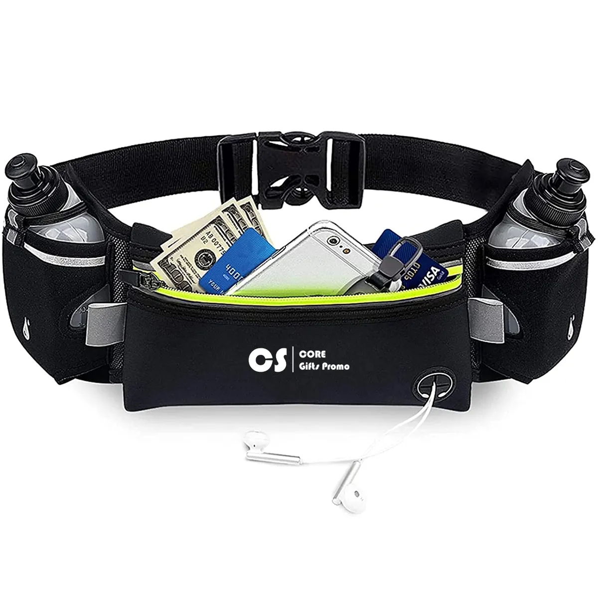 Running Belt With Water Bottle 1