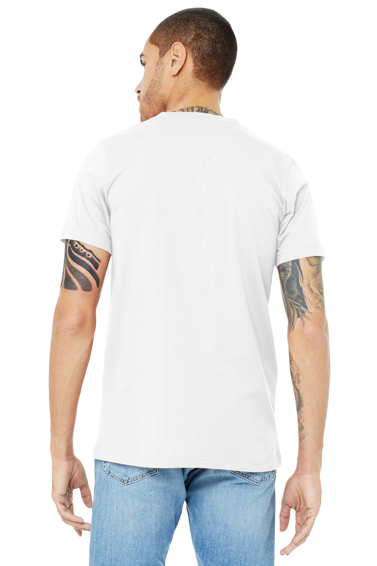 BELLA+CANVAS Unisex Jersey Short Sleeve V-Neck Tee. BC3005 124