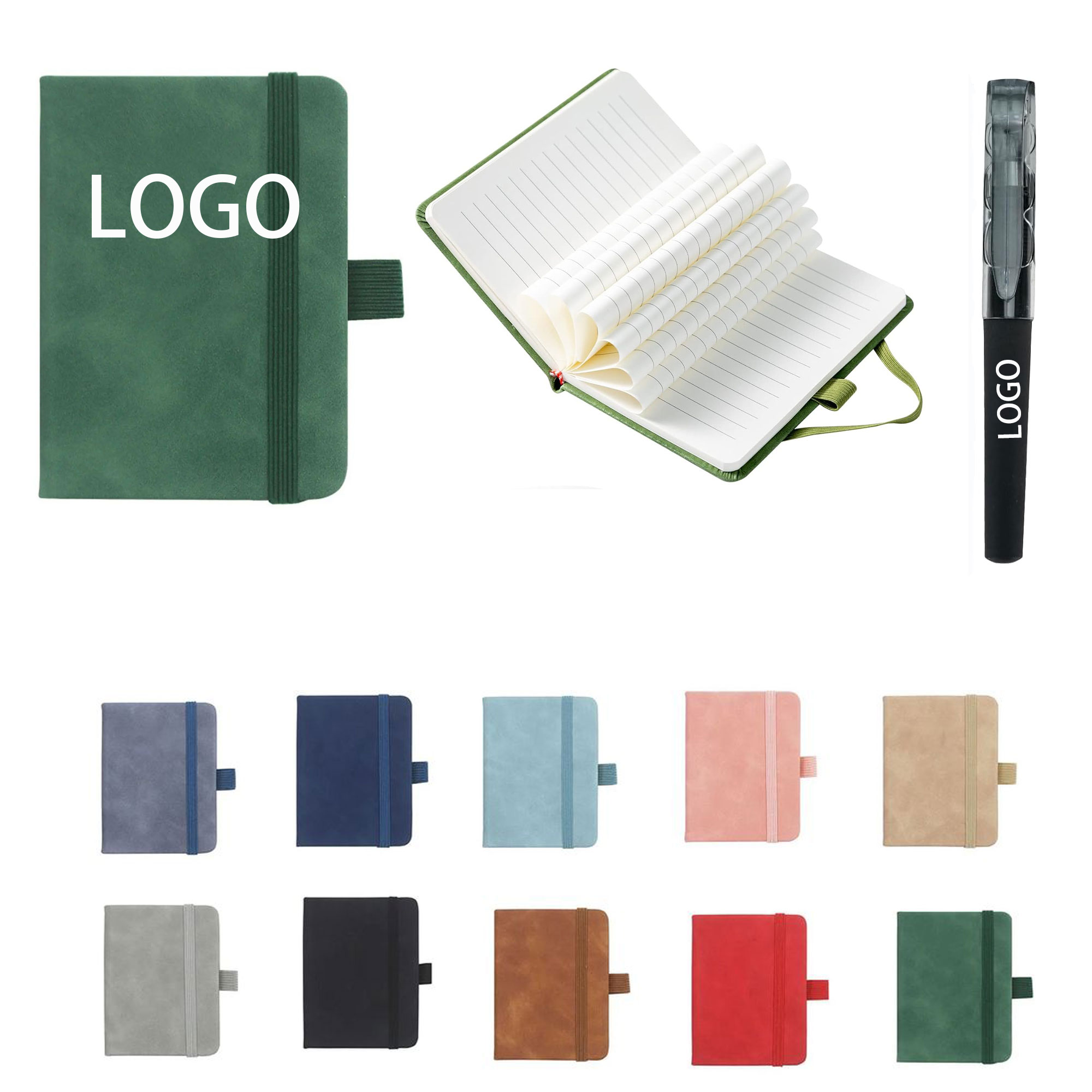Mini Notebook With Pen 2