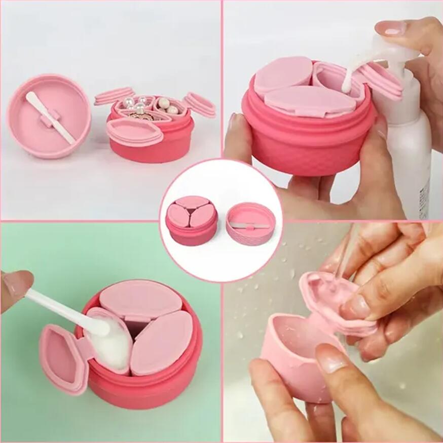 Silicone Cream Jar For Travel Business Trip 2