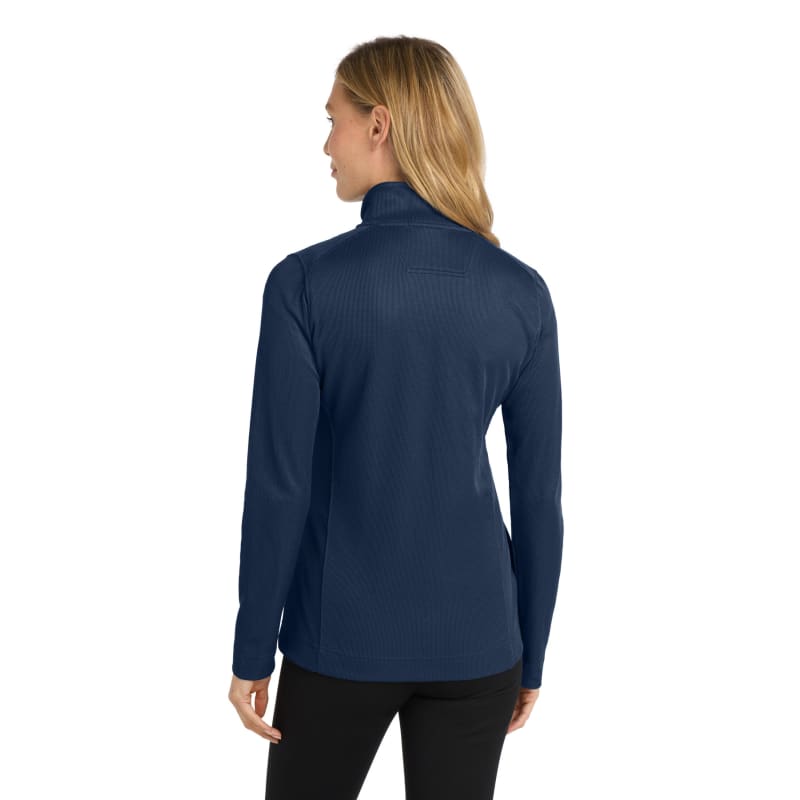Port Authority Women's Vertical Texture Full-Zip Jacket. 5