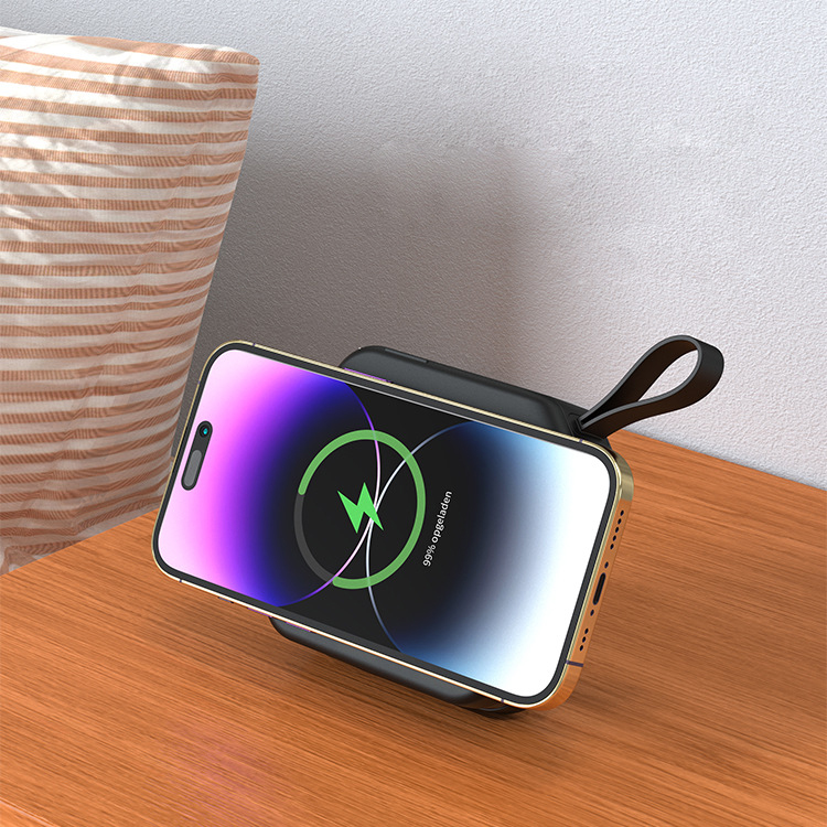 PD 22.5W Fast Charger 10000mAh MagSafe Wireless Power Bank with AU/EU/UK/US Adapters 4