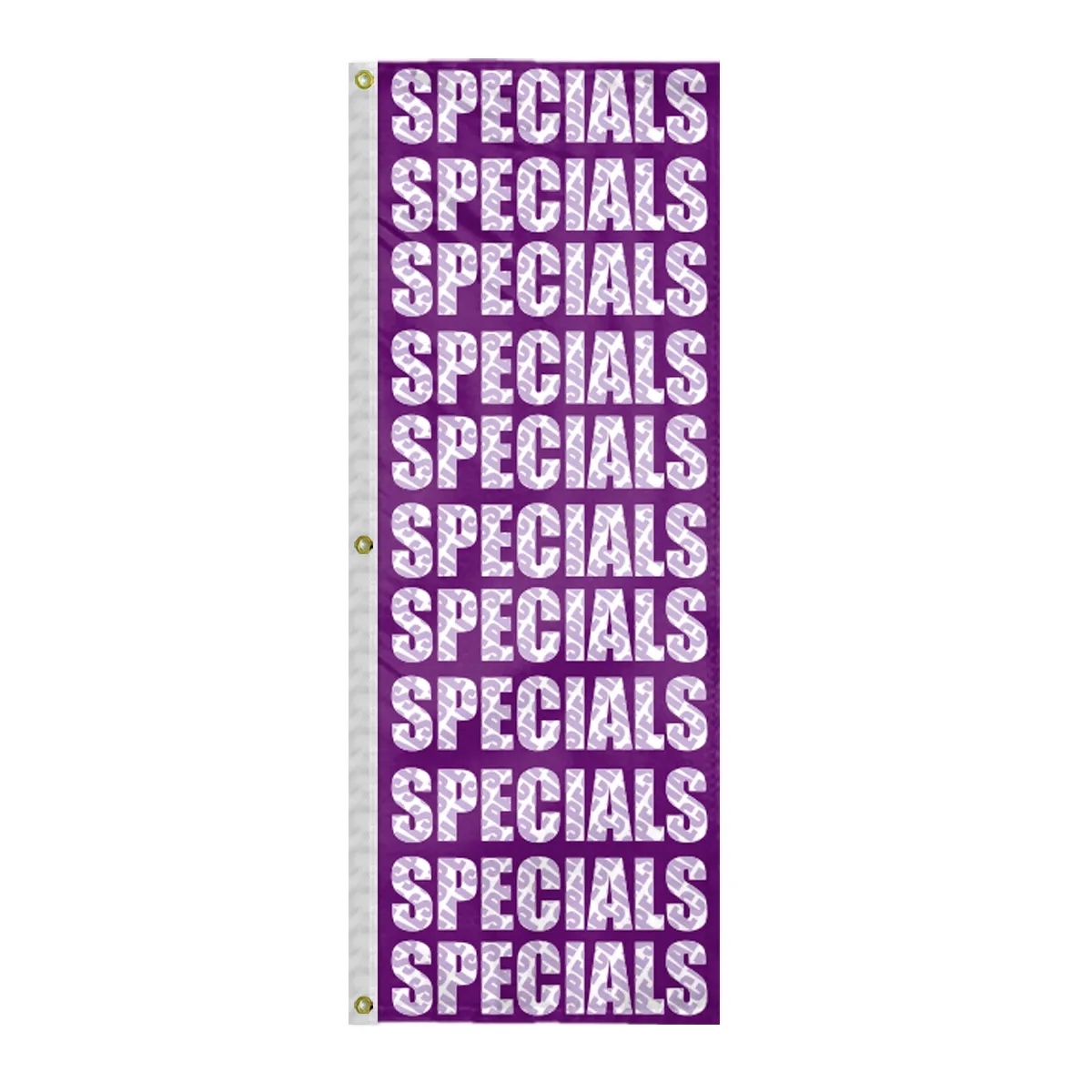 8' x 28" Vertical Limited Edition Design Flag 7