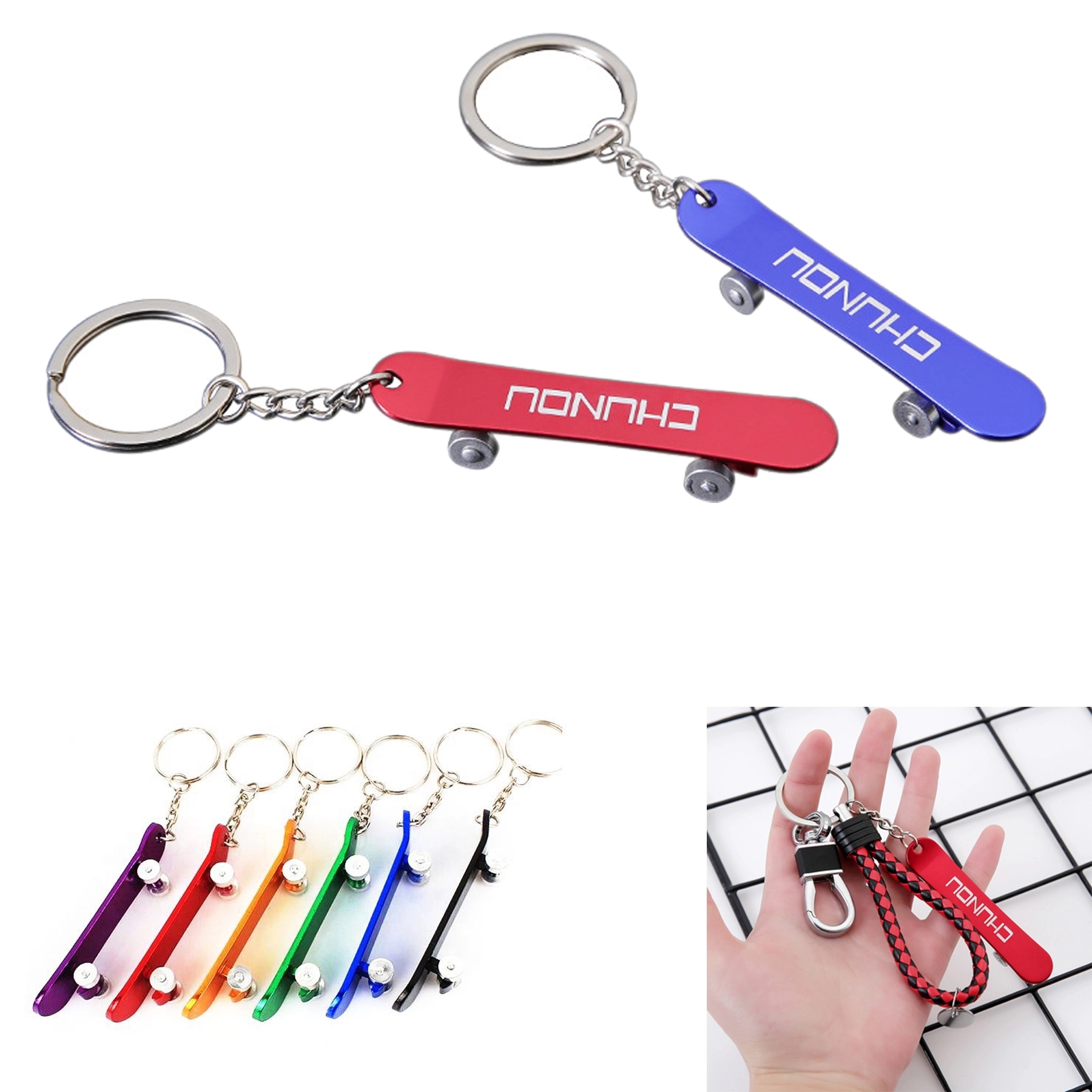 Metal Scooter Keychain Bottle Opener 2