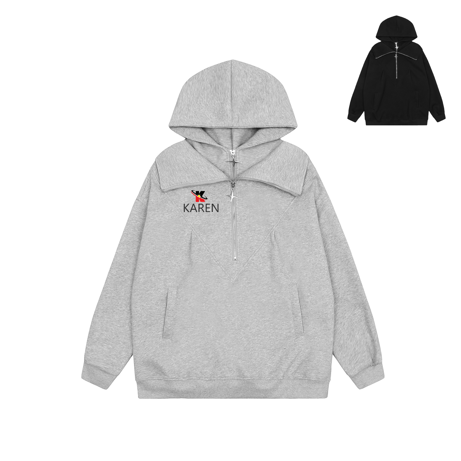 Trendy Queen Womens Oversized Hoodies Fleece Sweatshirts 4