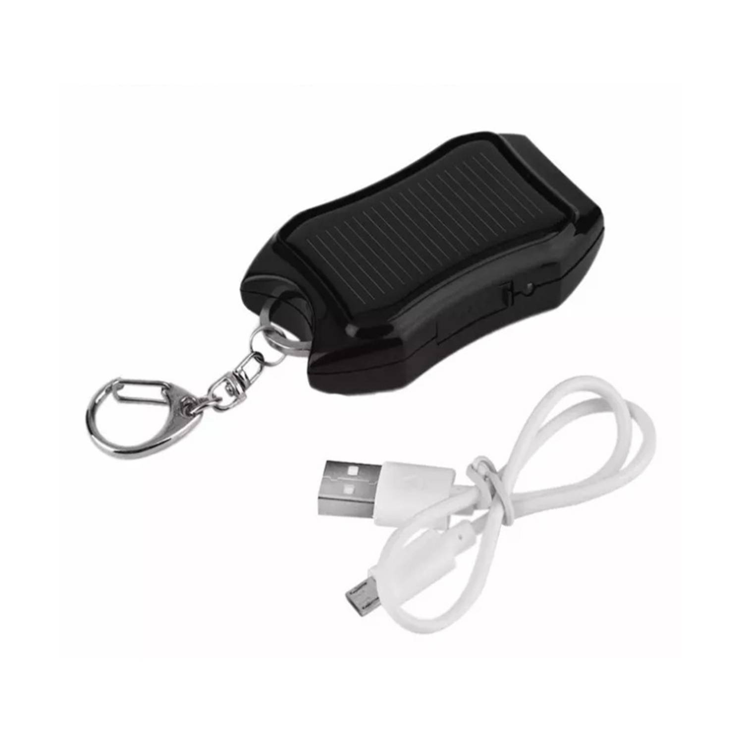 Mini Solar Power Bank w/ Keychain 3
