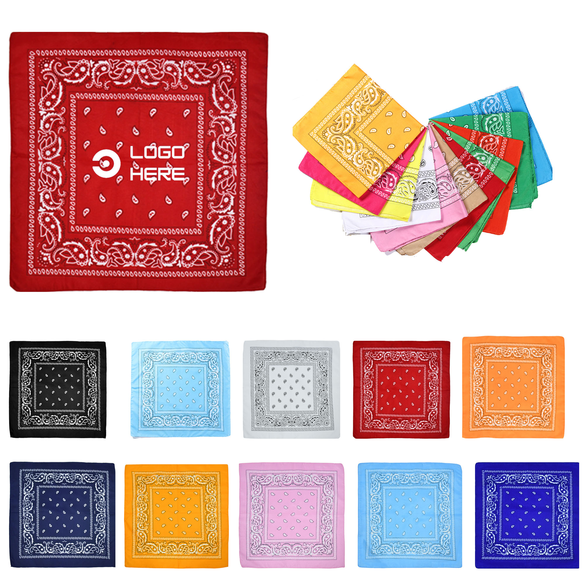 Elegant Ride Square Bandana 2