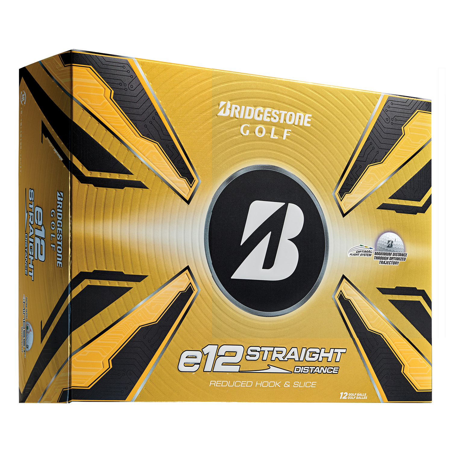 Bridgestone E12 Straight Golf Balls 5