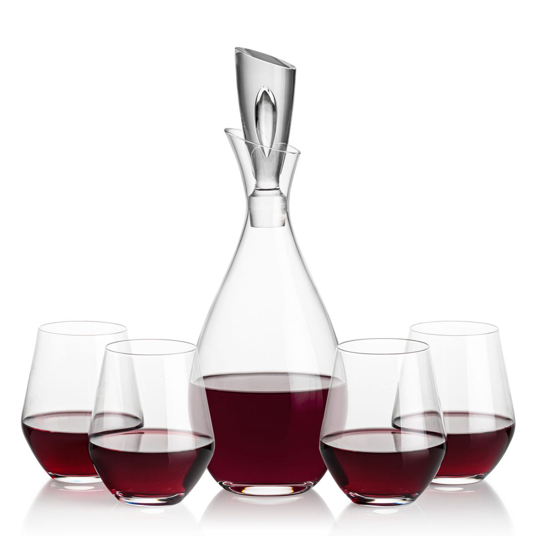 Juliette Decanter & Reina Stemless Wine 4
