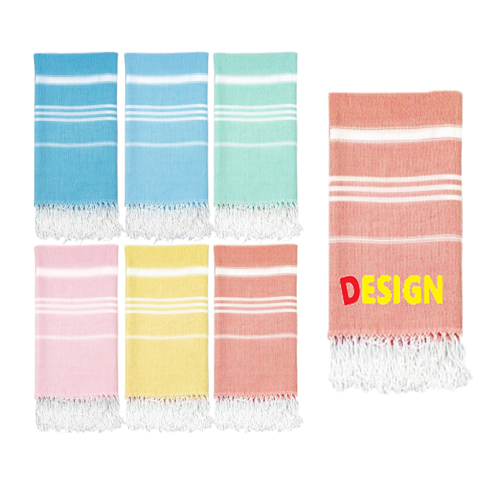 Cotton Turkish Sand-Free Beach Towel 1