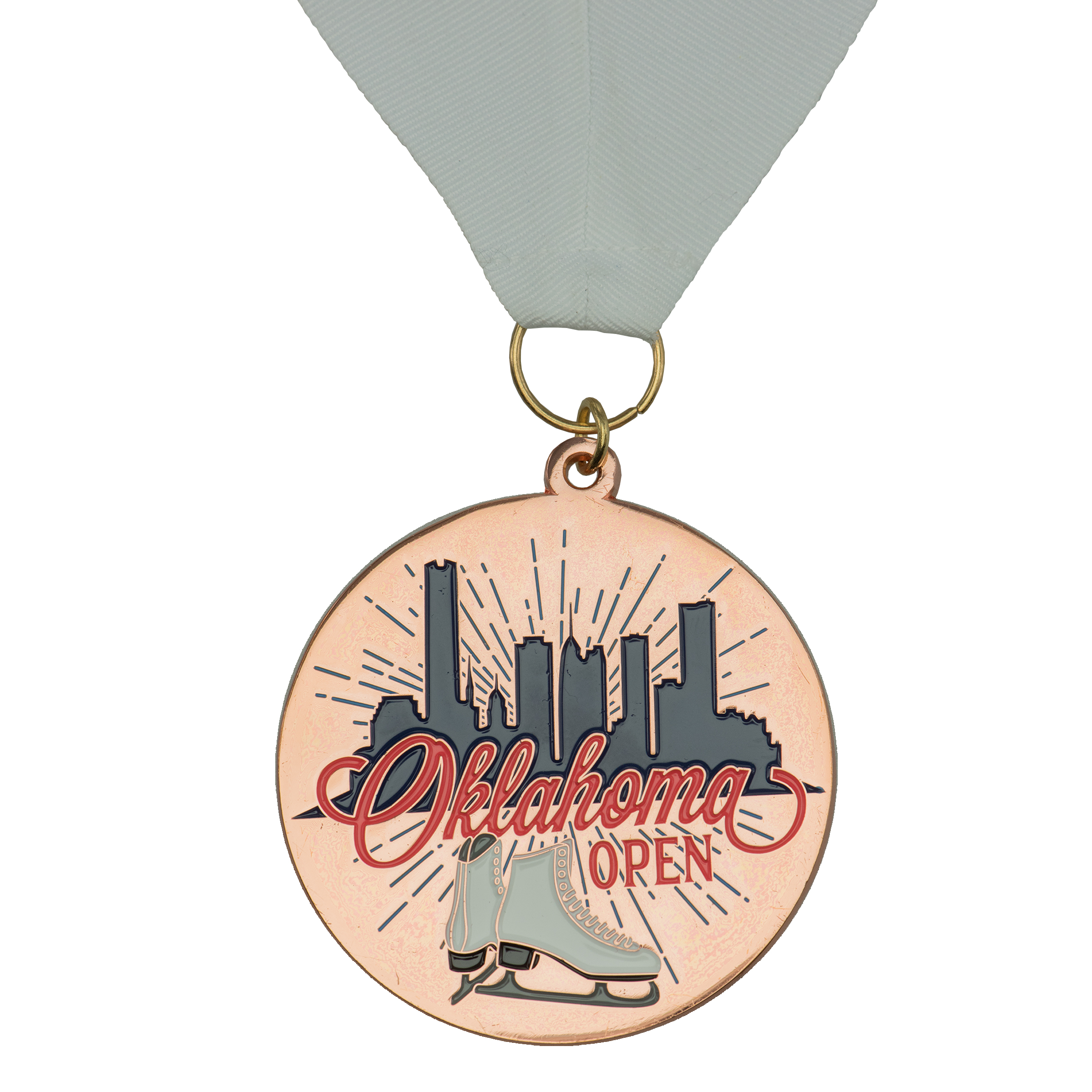 Custom Die Struck Brass Medals (1.75") 4