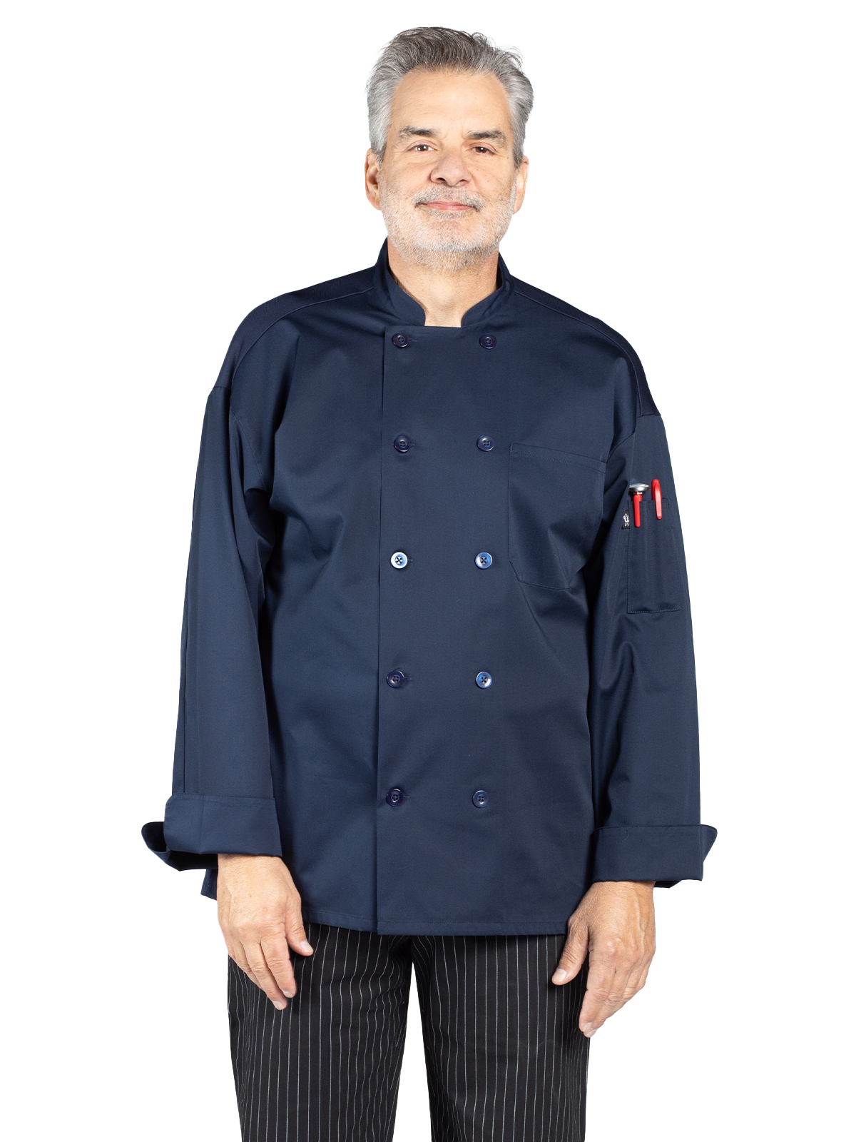 Uncommon Chef - Unisex Reinforced Bar Tacking Chef Coat 14