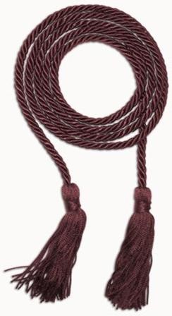 Maroon Graduation Honor Cord 2