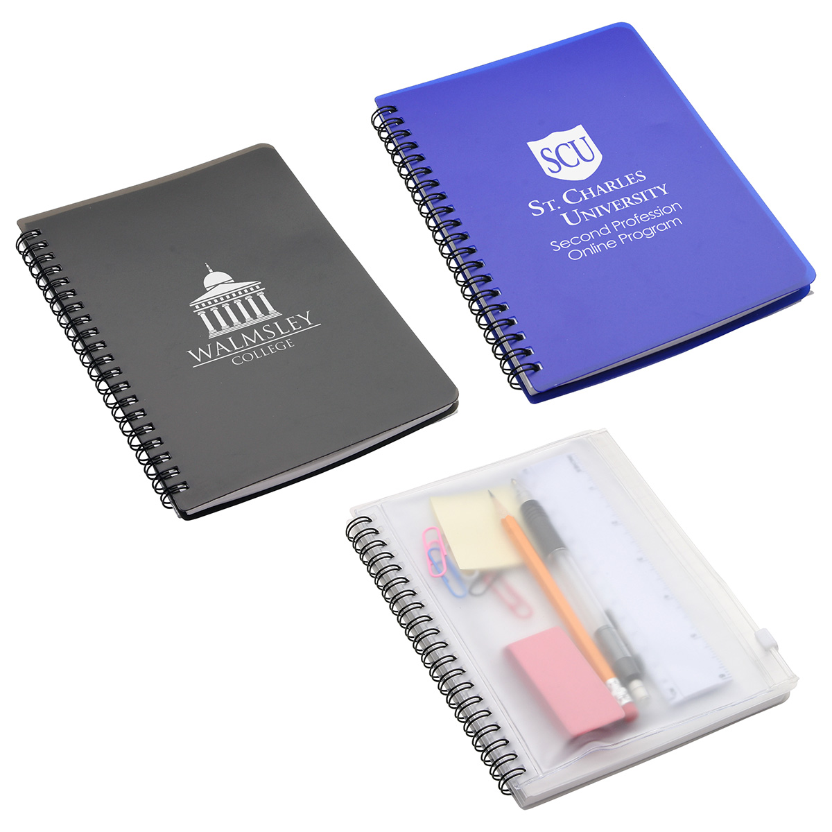 Hardcover Notebook with Pouch 22
